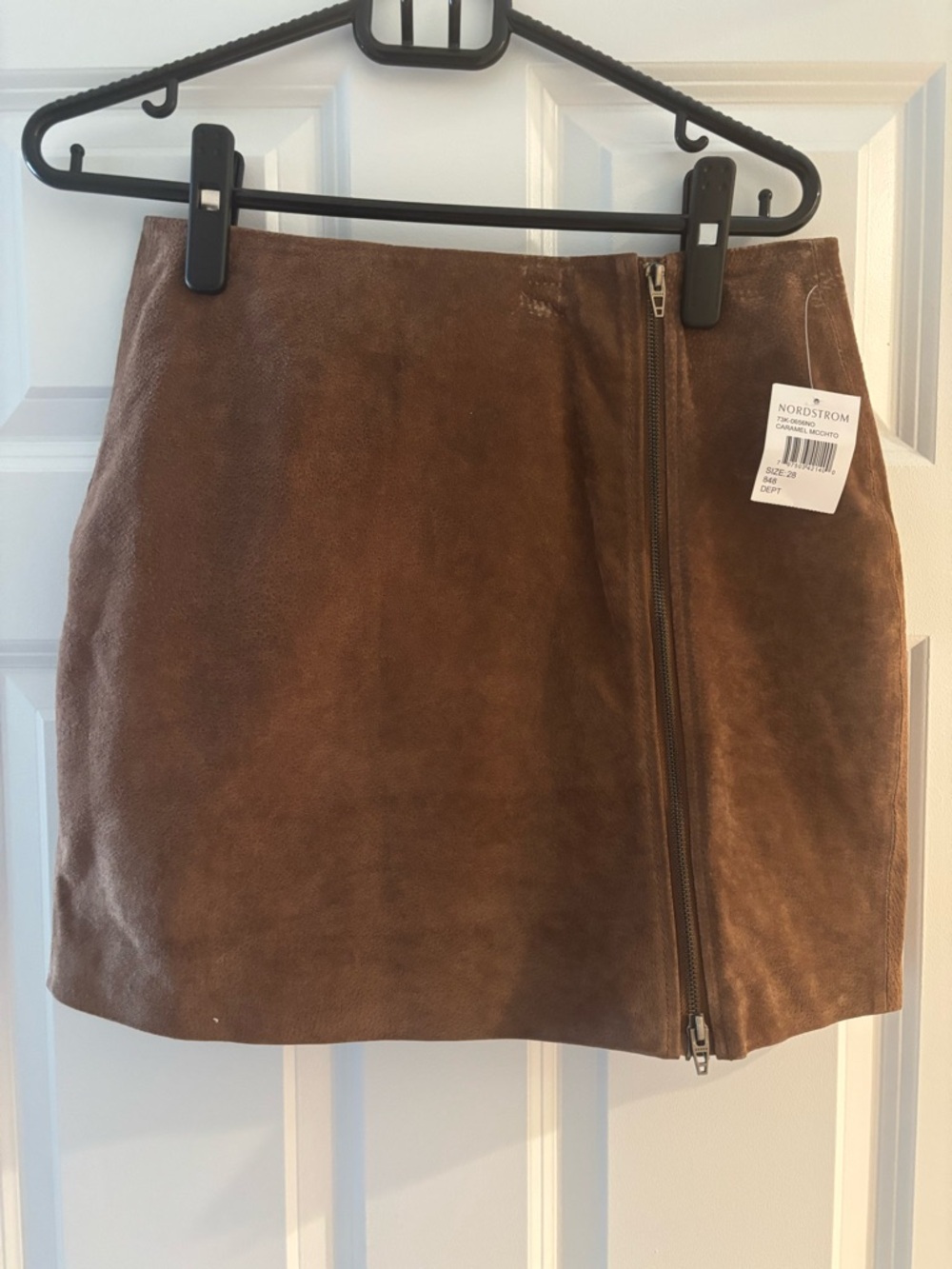 Blanknyc Brown Suede mini skirt size 28